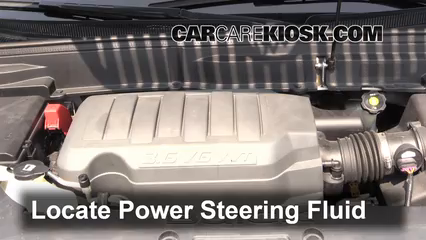 2008 Buick Enclave CXL 3.6L V6 Power Steering Fluid Check Fluid Level